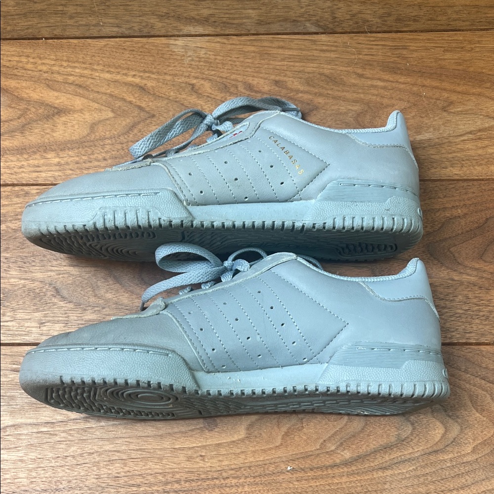 adidas Yeezy Powerphase Calabasas Grey Sneakers - Picture 5 of 7